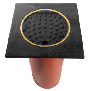 400/315 Fyrkantig Tät PUR Segjärn Låsarmar D400