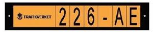 Märkskylt för Kabelskåp (TRV)