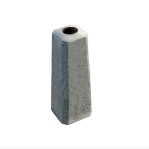 Fundament för 60mm rör, höjd 700