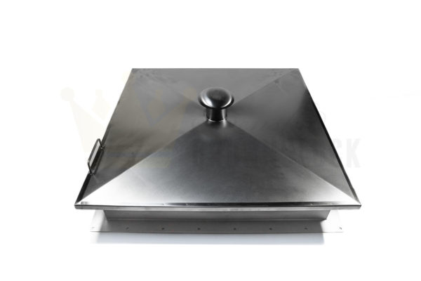 Rostfri Lucka  800x800 mm isolerad - Bild 6